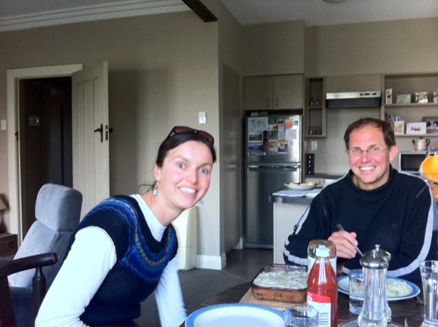 12 January 2011 à 20h01 - Jenny et Adrian qui nous accueillent à Dunedin